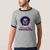 ZOMBIE Oranje Eyes Green Hair T-shirt (Voorkant)