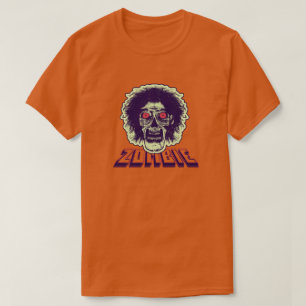 ZOMBIE Oranje Eyes Green Hair T-shirt
