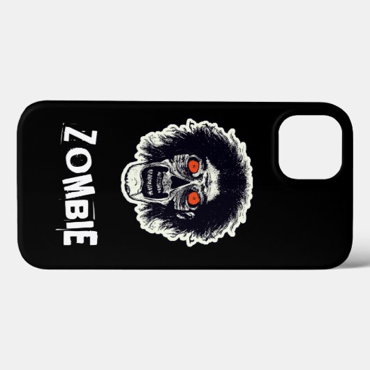 ZOMBIE Oranje ogen Case-Mate iPhone Case (Achterkant (horizontaal))
