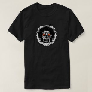 ZOMBIE Oranje ogen T-shirt
