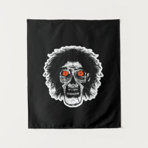 ZOMBIE Oranje ogen Wandkleed