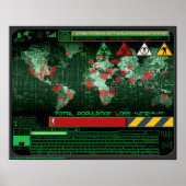 Zombie Outbreak Battle Field Management System Poster (Voorkant)