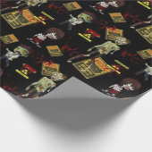 Zombie Outbreak Patroon Cadeaupapier (Hoek)