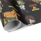 Zombie Outbreak Patroon Cadeaupapier (Rol Hoek)