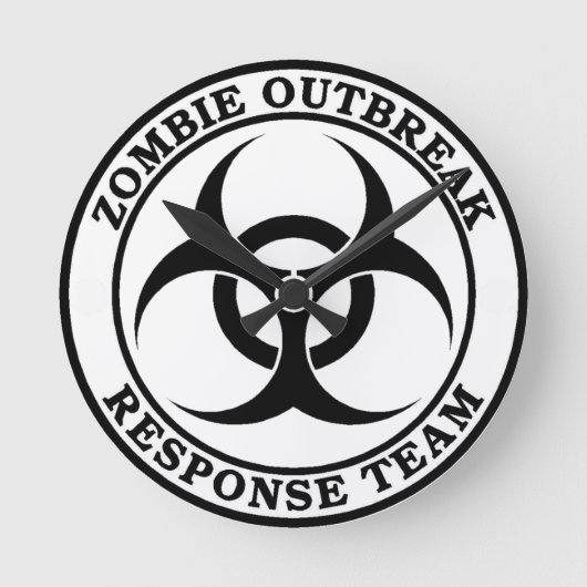 Zombie Outbreak Response Team (Biohazard) Ronde Klok (Voorkant)