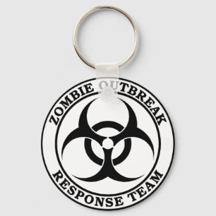 Zombie Outbreak Response Team (Biohazard) Sleutelhanger