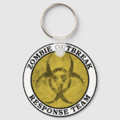 Zombie Outbreak Response Team (Biohazard) Sleutelhanger (Voorkant)