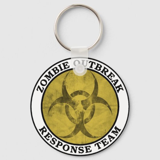 Zombie Outbreak Response Team (Biohazard) Sleutelhanger (Voorkant)