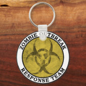 Zombie Outbreak Response Team (Biohazard) Sleutelhanger (Voorkant)