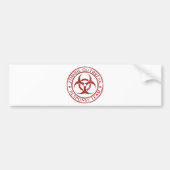 Zombie Outbreak Response Team Bumpersticker (Voorkant)