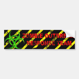 Zombie Outbreak Response Team Bumpersticker