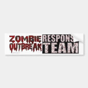 Zombie Outbreak Response Team Bumpersticker