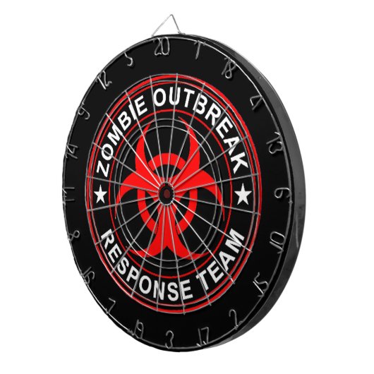 Zombie Outbreak Response Team Dart Board Walking Dartbord (Voorkant Rechts)