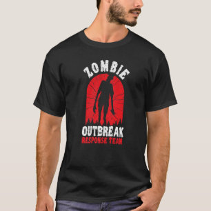 Zombie Outbreak Response Team Halloween Trick Or T T-shirt