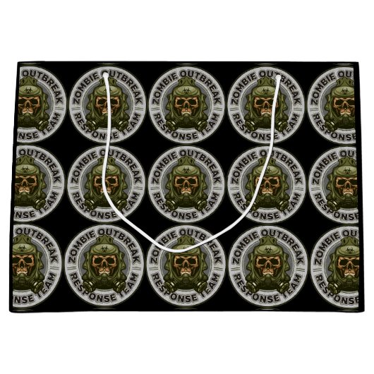 Zombie Outbreak Response Team Large Cadeautasje (Voorkant)