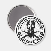 Zombie Outbreak Response Team Magneet (Voorkant / Achterkant)