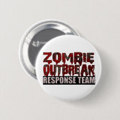 Zombie Outbreak Response Team Ronde Button 5,7 Cm (Voorkant /achterkant)