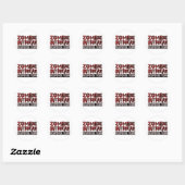 Zombie Outbreak Response Team Ronde Sticker (Vel)