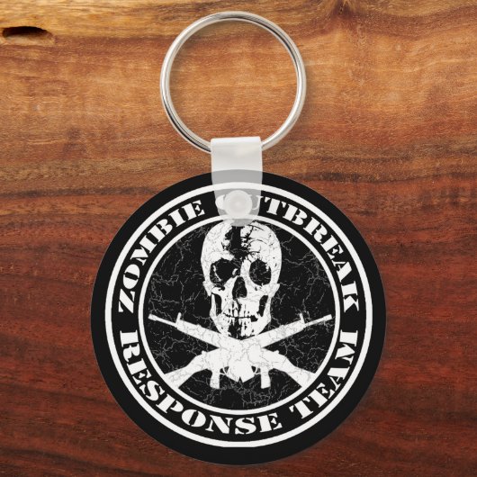 Zombie Outbreak Response Team Sleutelhanger (Voorkant)