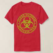 Zombie Outbreak Response Team T-shirt (Design voorkant)