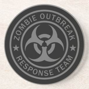Zombie Outbreak Response Team Zandsteen Onderzetter