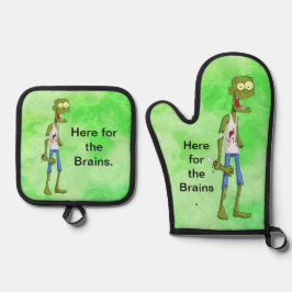 Zombie Ovenwant & Pannenlap Set