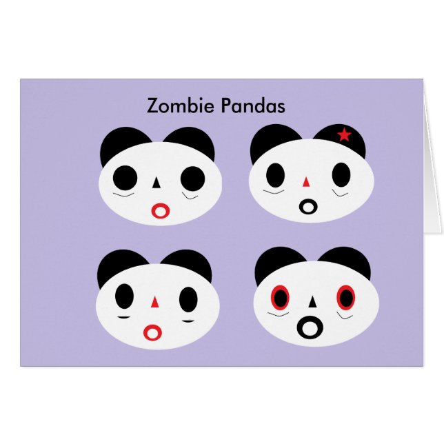 Zombie Panda hey (Voorkant Horizontaal)