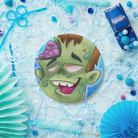 zombie paper bord cartoon (Feest)