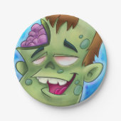 zombie paper bord cartoon (Voorkant)