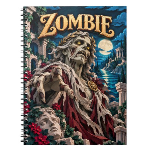 Zombie, Paper Cut Monster Notitieboek (Voorkant)