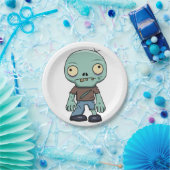 Zombie Papieren Bordje (Feest)