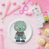 Zombie Papieren Bordje (Feest)