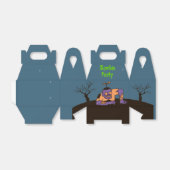 Zombie Party Bedankdoosjes (Uitgevouwen)