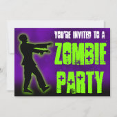 Zombie Party, Groene Walker Kaart (Voorkant)