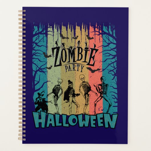 Zombie Party, Halloween Planner (Voorkant)