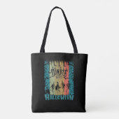 Zombie Party, Halloween Tote Bag (Achterkant)