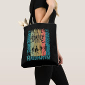 Zombie Party, Halloween Tote Bag (Dichtbij)