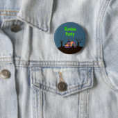 Zombie Party Ronde Button 5,7 Cm (In situ)