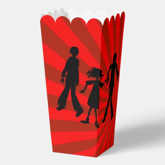 Zombie Party Tall Favor Box Bedankdoosjes (Achterkant)