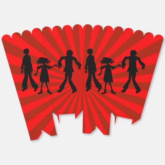 Zombie Party Tall Favor Box Bedankdoosjes (Ongevouwen)