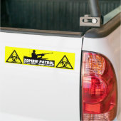 Zombie Patrol - Alpha Team Bumpersticker (Op Truck)