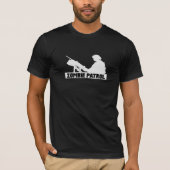 Zombie Patrol - Over het Pistool T-shirt (Voorkant)