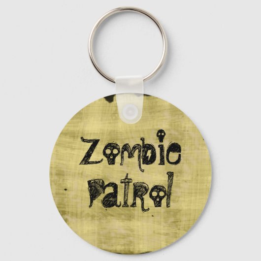 Zombie Patrol Sleutelhanger (Voorkant)