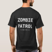 Zombie Patrol T-Shirt (Achterkant)