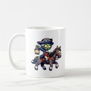 Zombie Paul Revere's Ride Koffiemok