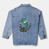 Zombie Peacock Denim Jacket (Achterkant)