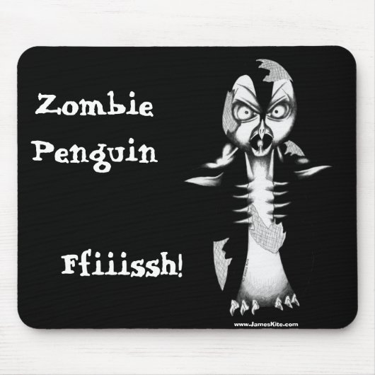 Zombie Penguin: Ffiiissh! Muismat (Voorkant)
