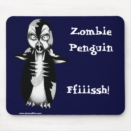 Zombie Penguin: Ffiiissh! Muismat (Voorkant)