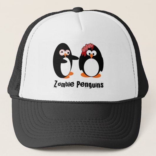 Zombie Penguin-vrachtwagen Trucker Pet (Voorkant)