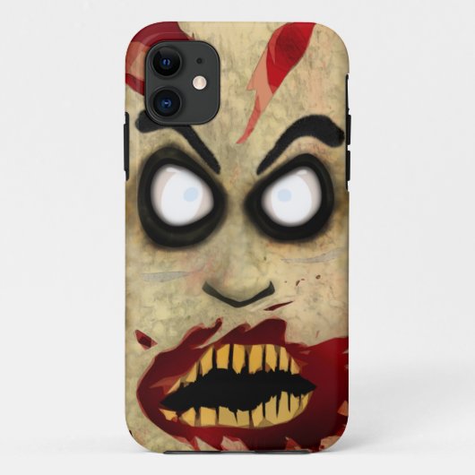 Zombie Phone Case-Mate iPhone Case (Achterkant)